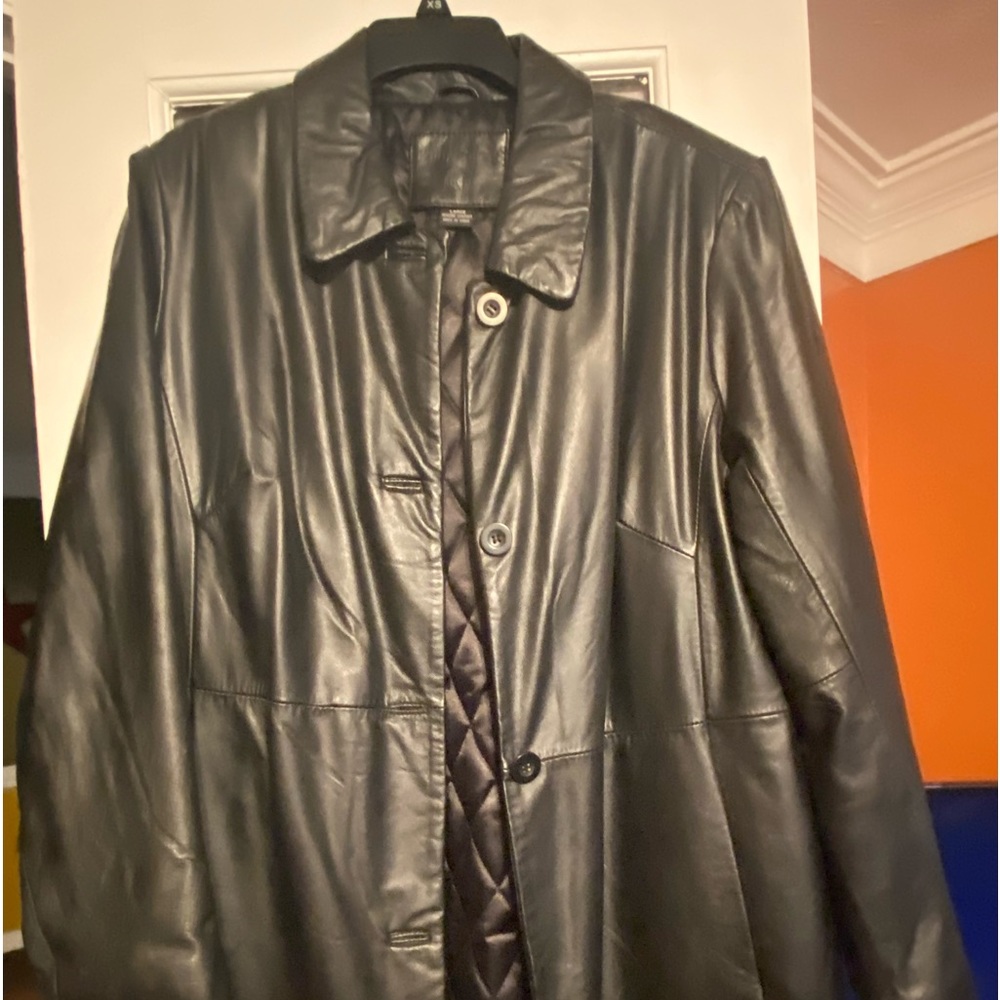 Leather Coat
